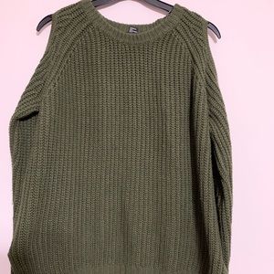 Off the shoulder sweater